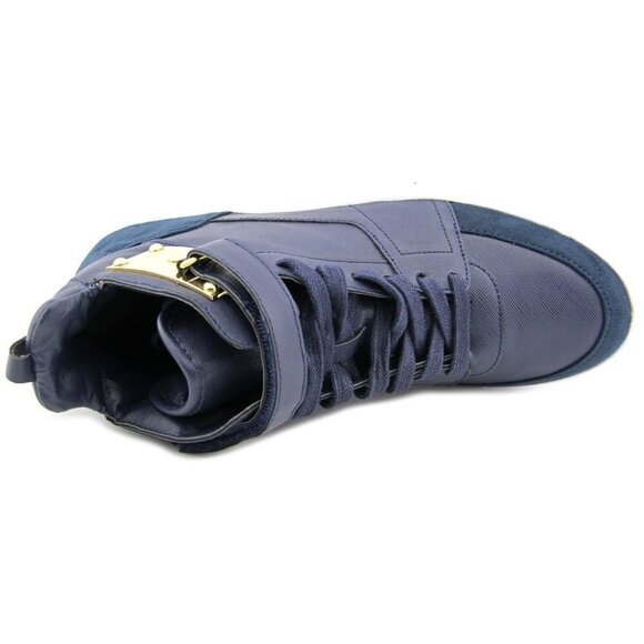 Madden Girl Adorree Lock + Key High-Top Sneaker - Picture 4 of 11